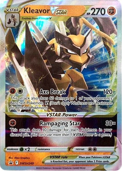 Kleavor VSTAR - SWSH249 SWSH249 Promo Sword & Shield Promo Cards Pokémon card