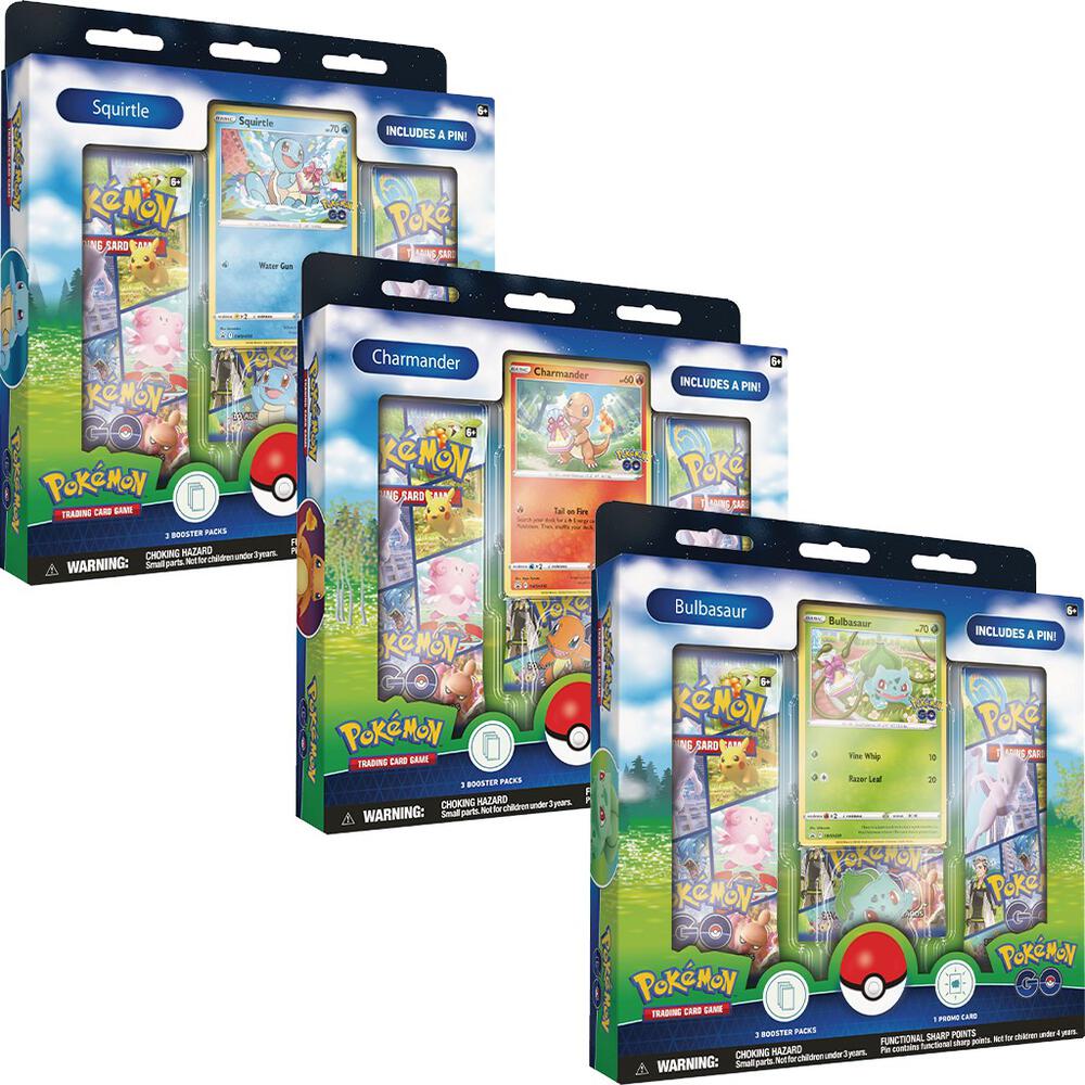 Pokemon GO Pin Collection [Set of 3] - Pokemon GO
