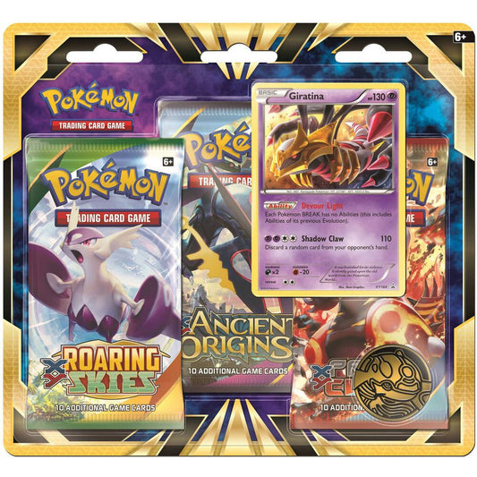 XY 3 Pack Blister [Giratina] Miscellaneous Cards & Products Pokémon card