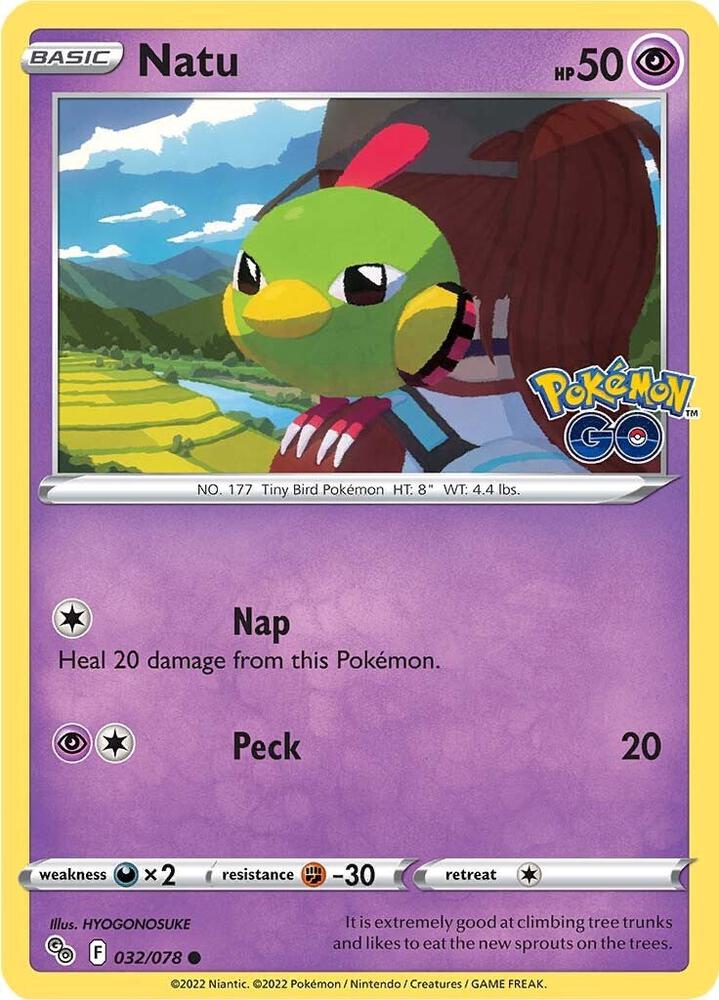Natu - 032/078 Common Pokemon GO