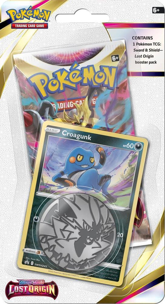 Lost Origin Single Pack Blister [Croagunk] Pokémon card