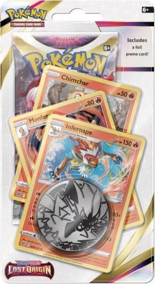 Lost Origin Premium Checklane Blister [Infernape] - SWSH11: Lost Origin