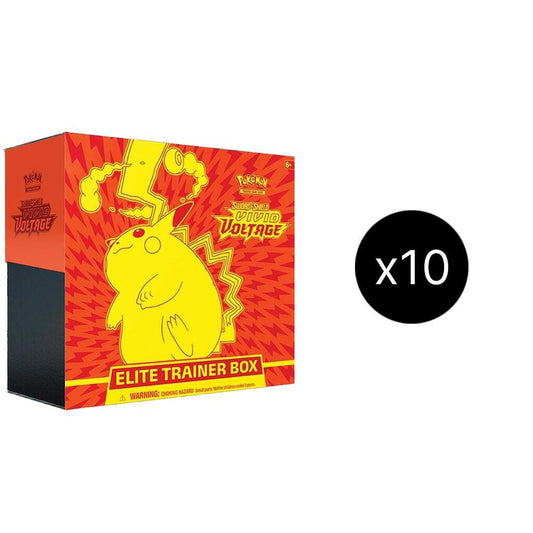 Vivid Voltage Elite Trainer Box Case - SWSH04: Vivid Voltage