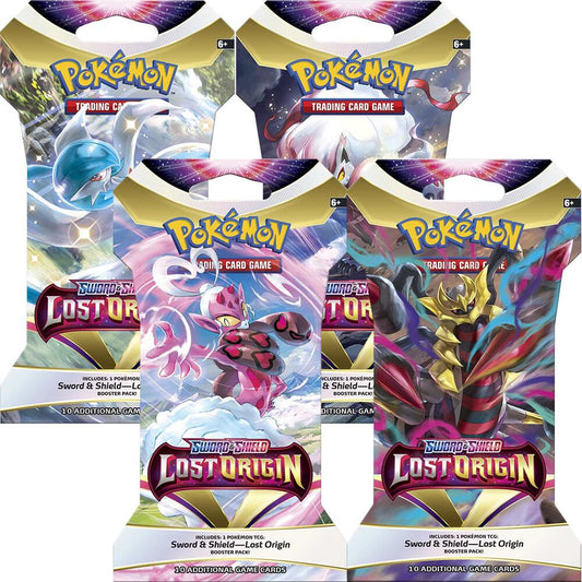 Lost Origin Sleeved Booster Pack Art Bundle [Set of 4] Pokémon card