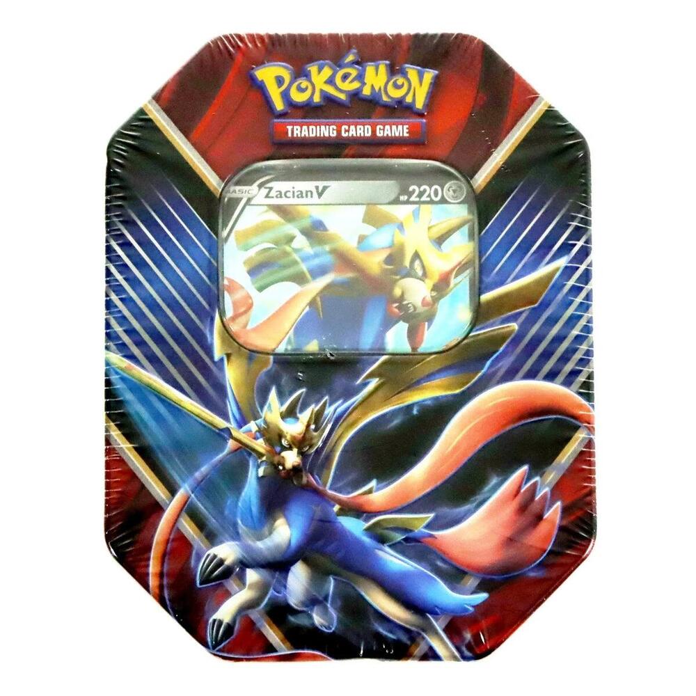 Legends of Galar Tin [Zacian V] (International Version) Rebel Clash Pokémon card