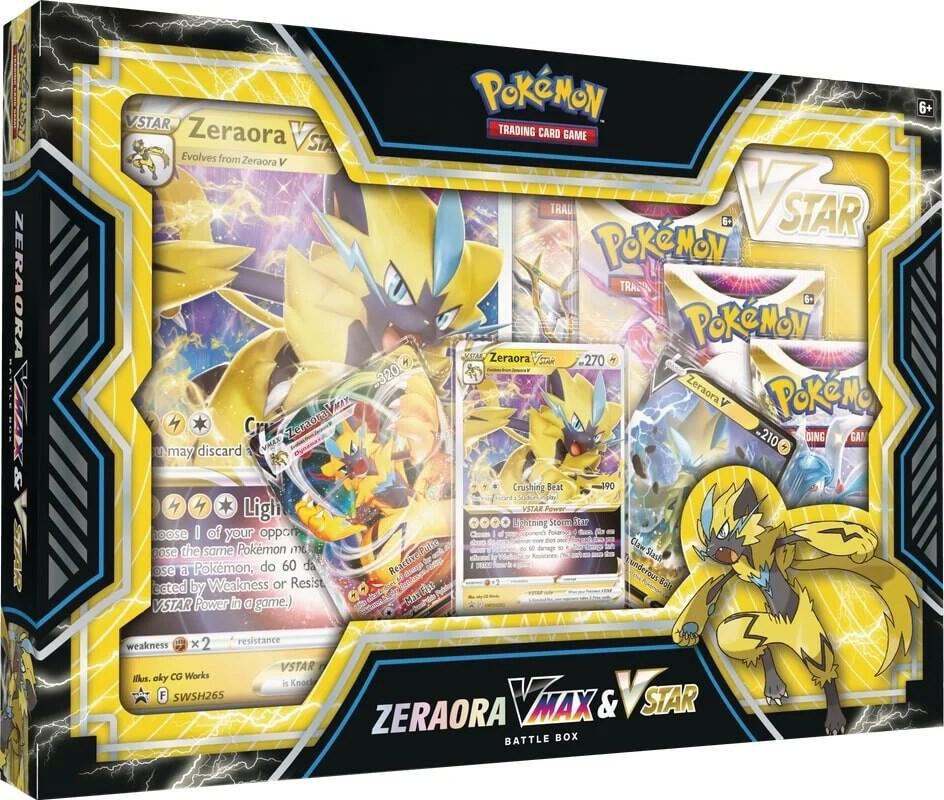 Zeraora VMAX & VSTAR Battle Box - Miscellaneous Cards & Products