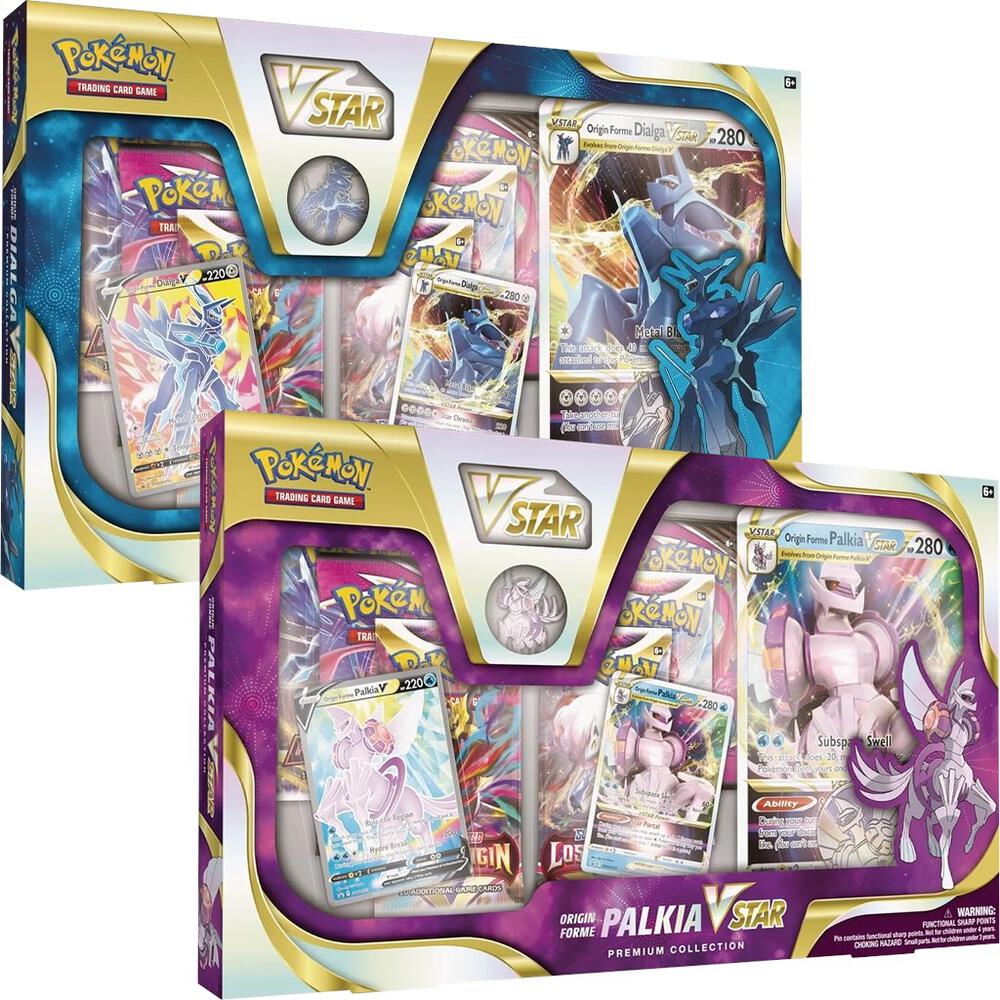 Origin Forme Dialga/Palkia VSTAR Premium Collection [Set of 2] SWSH11: Lost Origin