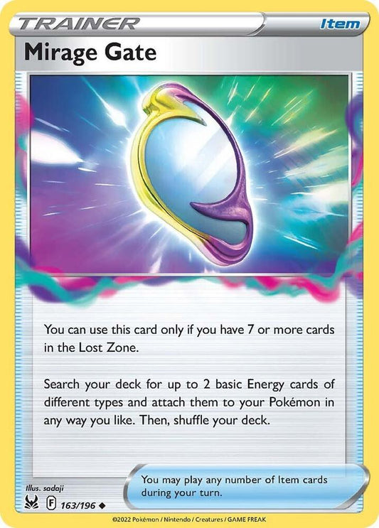 Mirage Gate 163/196 Uncommon Lost Origin Pokémon card