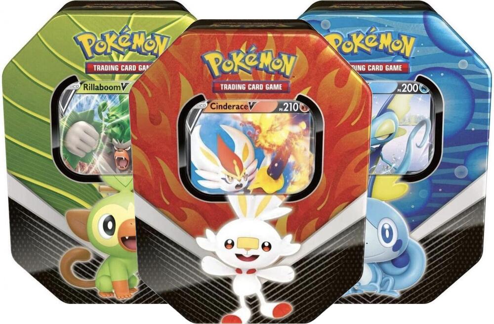 Galar Partners International Tin [Set of 3] - SWSH01: Sword & Shield Base Set