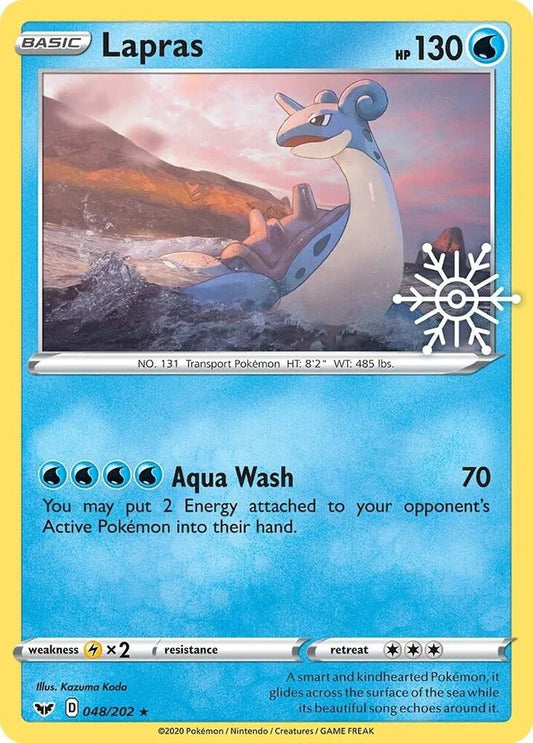Lapras - 048/202 (Holiday Calendar) Promo Miscellaneous Cards & Products