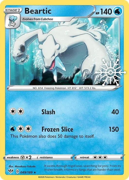 Beartic - 049/189 (Holiday Calendar) 049/189 Promo Miscellaneous Cards & Products Pokémon card