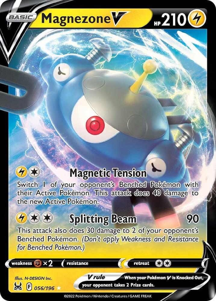 Magnezone V - 056/196 Ultra Rare SWSH11: Lost Origin