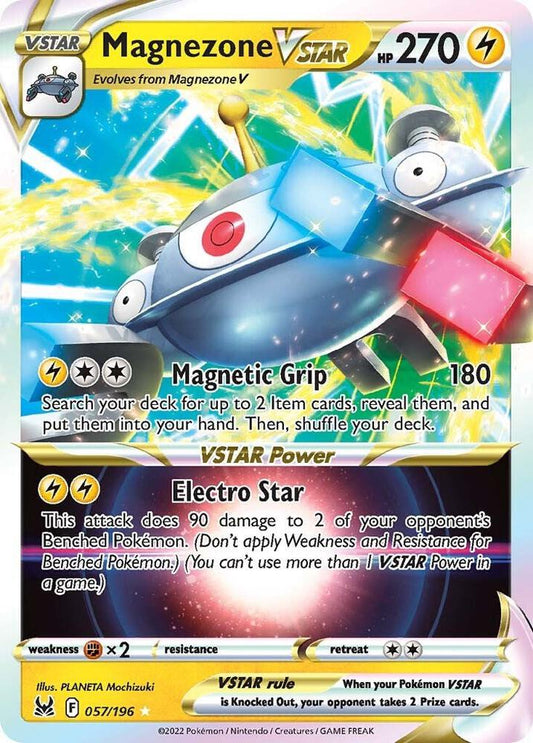 Magnezone VSTAR 057/196 Ultra Rare Lost Origin Pokémon card