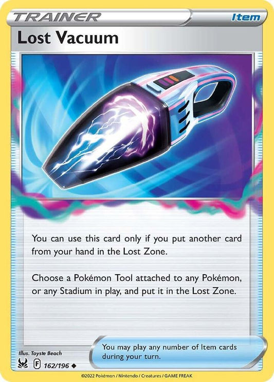 Lost Vacuum 162/196 Uncommon Lost Origin Pokémon card