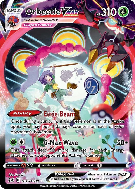 Orbeetle VMAX TG13/TG30 Ultra Rare Lost Origin Trainer Gallery Pokémon card