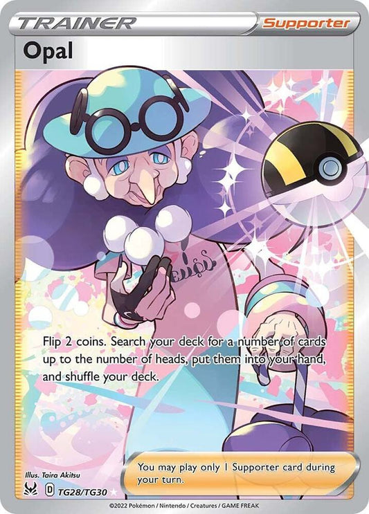 Opal TG28/TG30 Ultra Rare Lost Origin Trainer Gallery Pokémon card