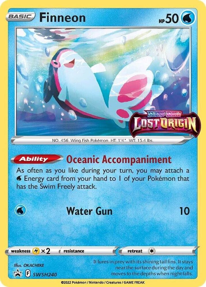 Finneon - SWSH240 (Prerelease) - SWSH240 Promo SWSH: Sword & Shield Promo Cards