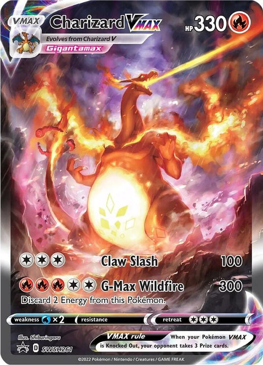 Charizard VMAX - SWSH261 SWSH261 Promo Sword & Shield Promo Cards Pokémon card