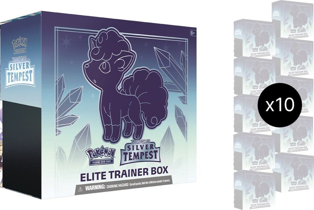 Silver Tempest Elite Trainer Box Case - SWSH12: Silver Tempest