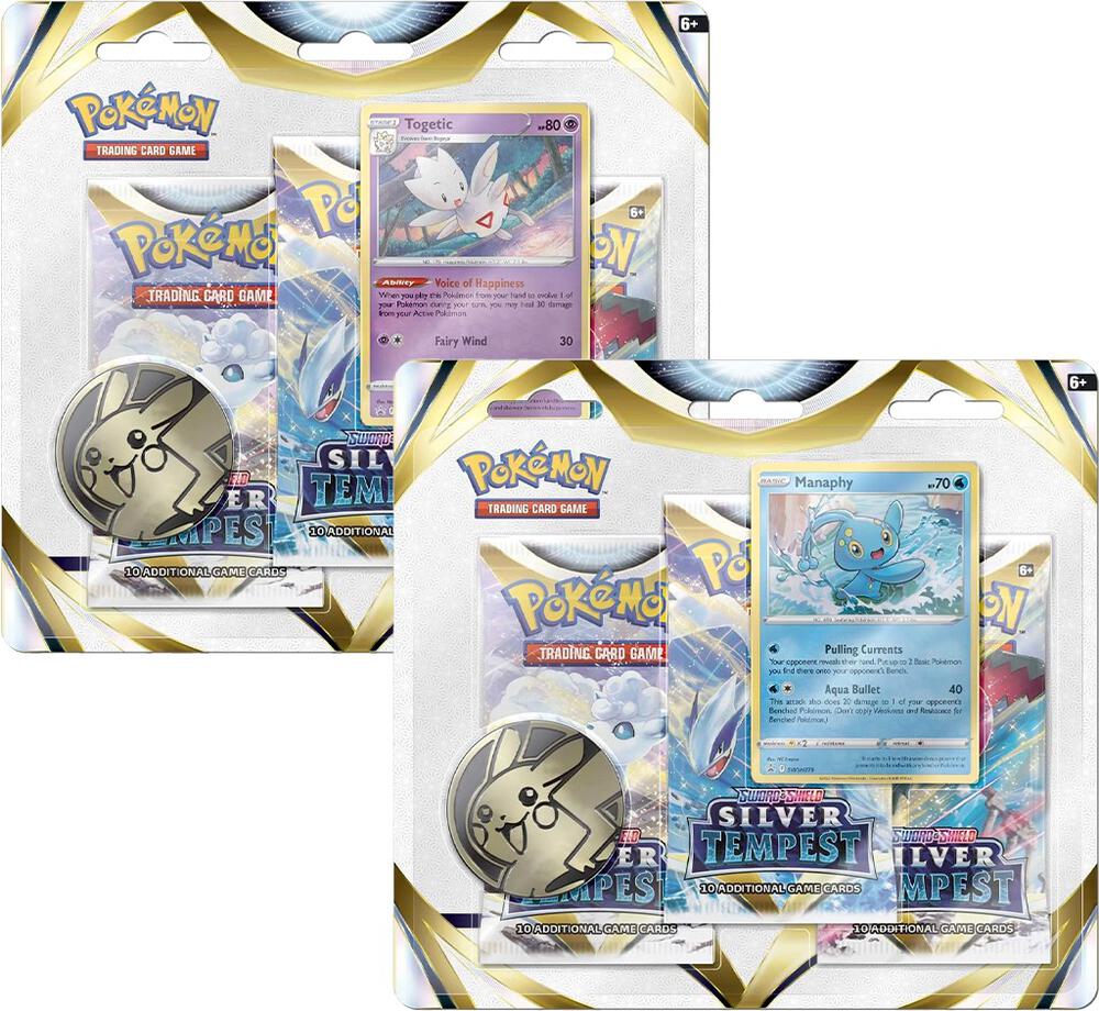 Silver Tempest 3 Pack Blister [Set of 2] - SWSH12: Silver Tempest