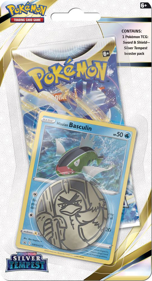 Silver Tempest Single Pack Blister [Basculin] Pokémon card