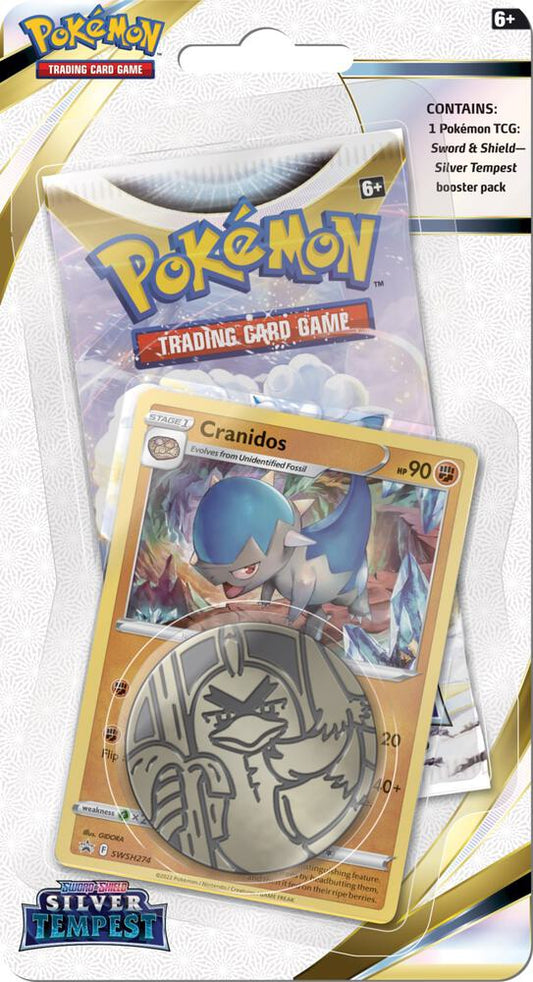 Silver Tempest Single Pack Blister [Cranidos] Pokémon card