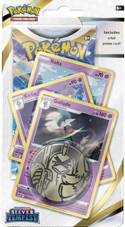 Silver Tempest Premium Checklane Blister [Gallade] Pokémon card