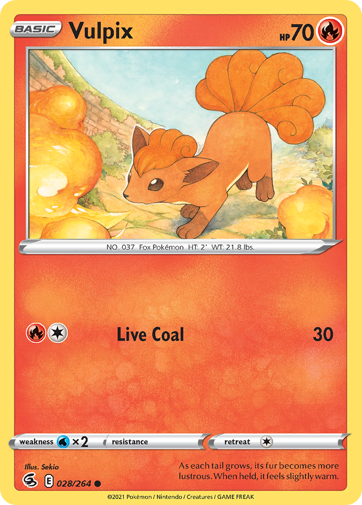 Vulpix 028/264 Common Fusion Strike