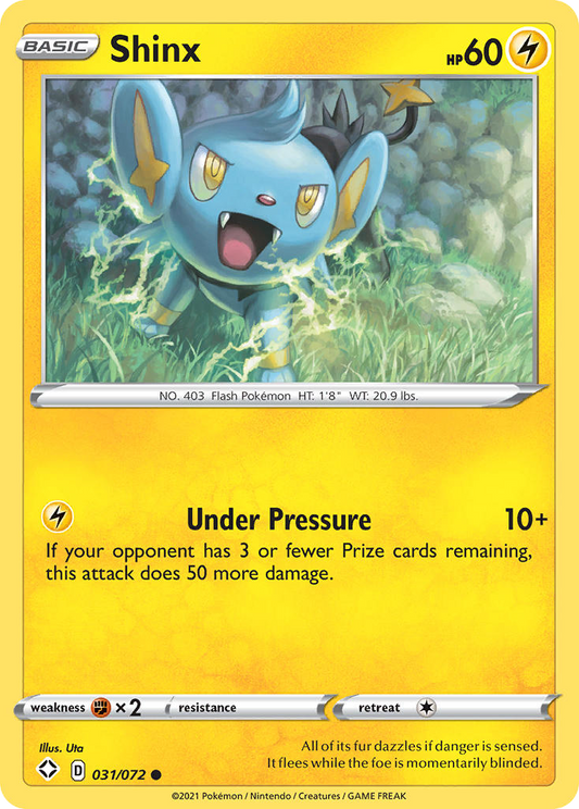 Shinx 031/072 Common Shining Fates