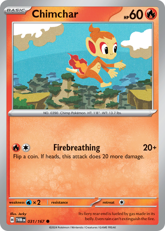 Chimchar 031/167 Common Twilight Masquerade