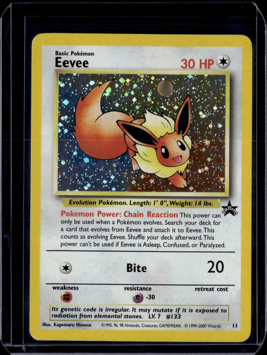 Eevee WoTC Promo #11/53 Holofoil Pokémon Card (front)