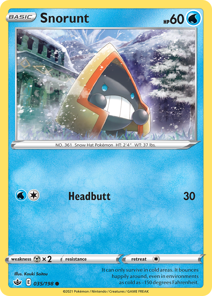 Snorunt 035/198 Common Chilling Reign