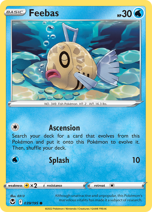 Feebas 039/195 Common Silver Tempest