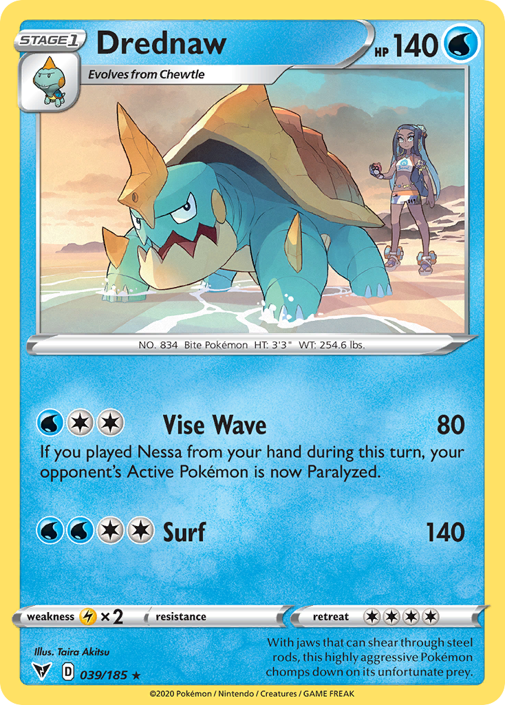 Drednaw 039/185 Rare Vivid Voltage