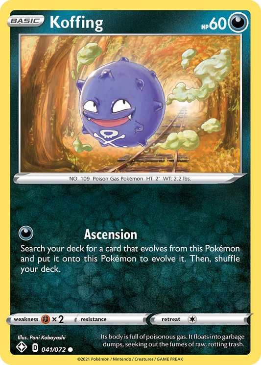 Koffing 041/072 Common Shining Fates