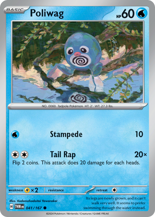 Poliwag 041/167 Common Twilight Masquerade