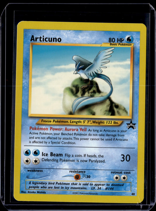 Articuno (48) WoTC Promo #48/53 Normal Pokémon Card (front)