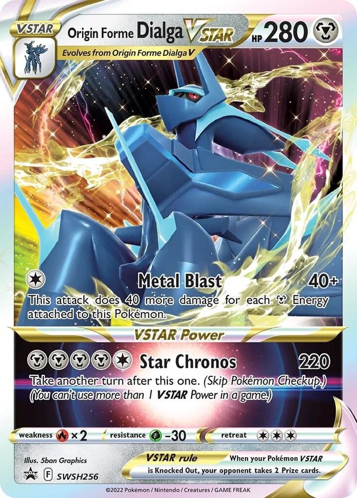 Origin Forme Dialga VSTAR - SWSH256 Promo SWSH: Sword & Shield Promo Cards