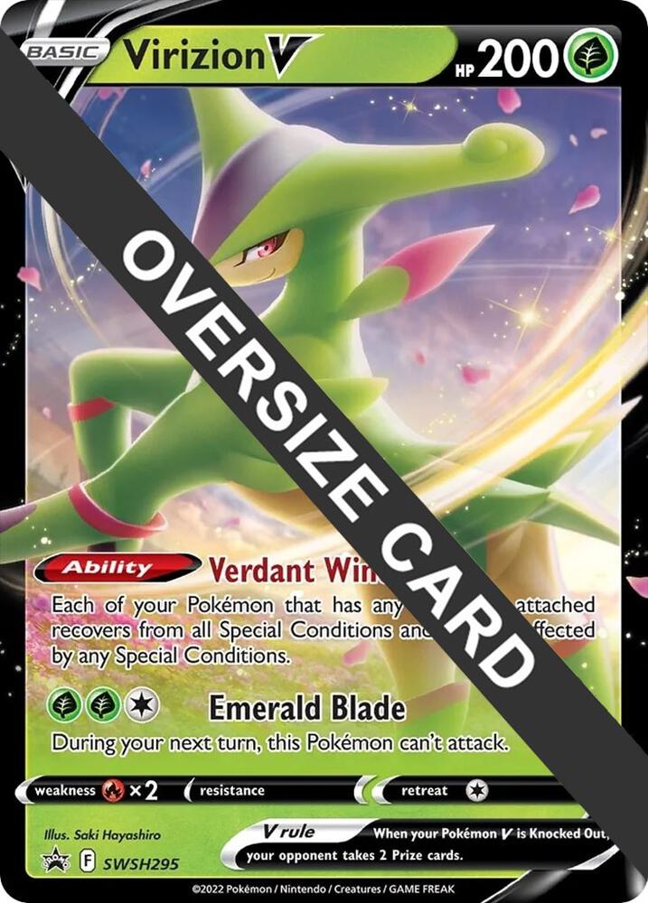 Virizion V - SWSH295 SWSH295 Promo Jumbo Cards Pokémon card