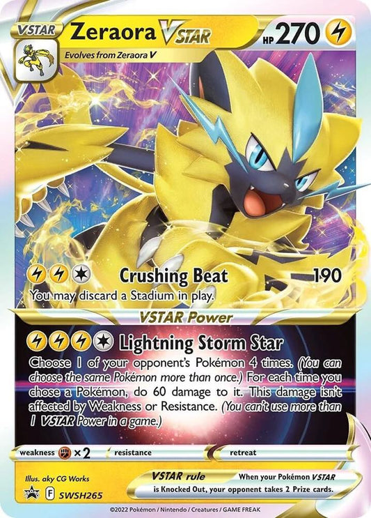 Zeraora VSTAR - SWSH265 - SWSH265 Promo SWSH: Sword & Shield Promo Cards