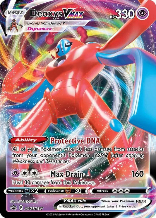Deoxys VMAX - SWSH267 SWSH267 Promo Sword & Shield Promo Cards Pokémon card