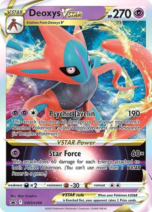 Deoxys VSTAR - SWSH268 SWSH268 Promo Sword & Shield Promo Cards Pokémon card