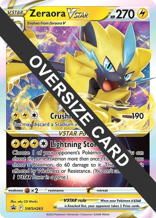 Zeraora VSTAR - SWSH265 - SWSH265 Promo Jumbo Cards