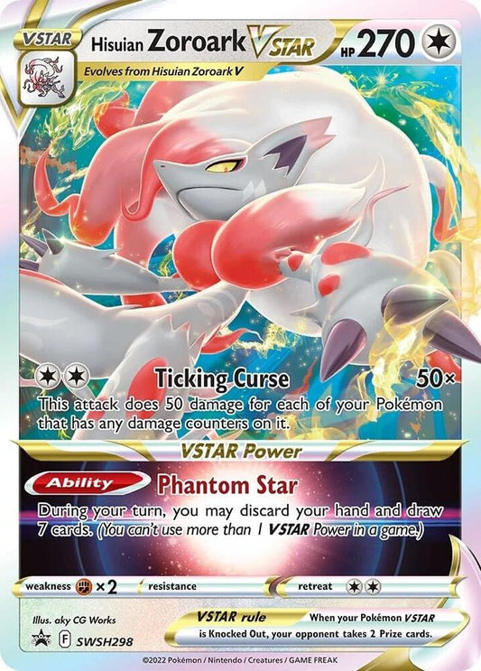 Hisuian Zoroark VSTAR - SWSH298 SWSH298 Promo Sword & Shield Promo Cards Pokémon card