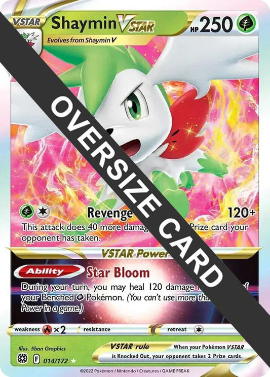 Shaymin VSTAR - 014/172 Promo Jumbo Cards