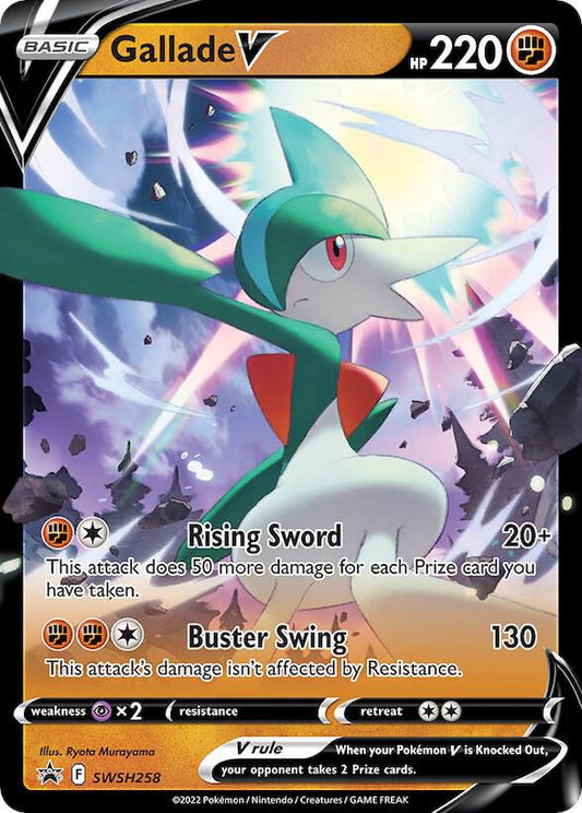 Gallade V - SWSH258 - SWSH258 Promo SWSH: Sword & Shield Promo Cards