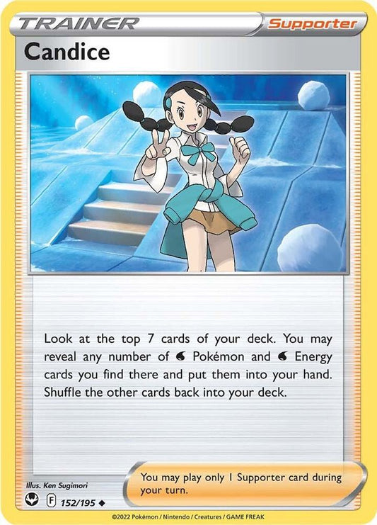 Candice 152/195 Uncommon Silver Tempest Pokémon card