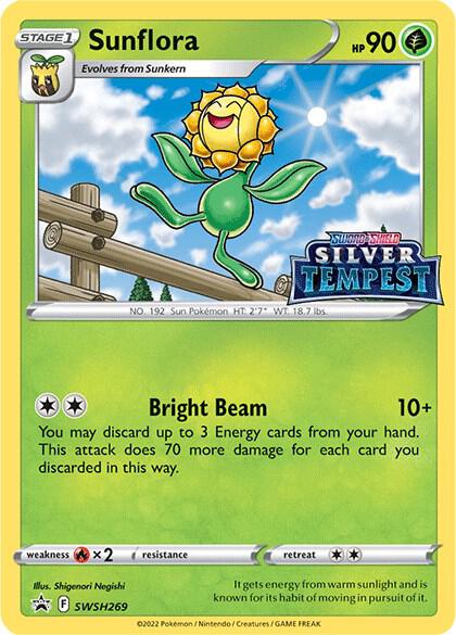 Sunflora - SWSH269 (Prerelease) SWSH269 Promo Sword & Shield Promo Cards Pokémon card