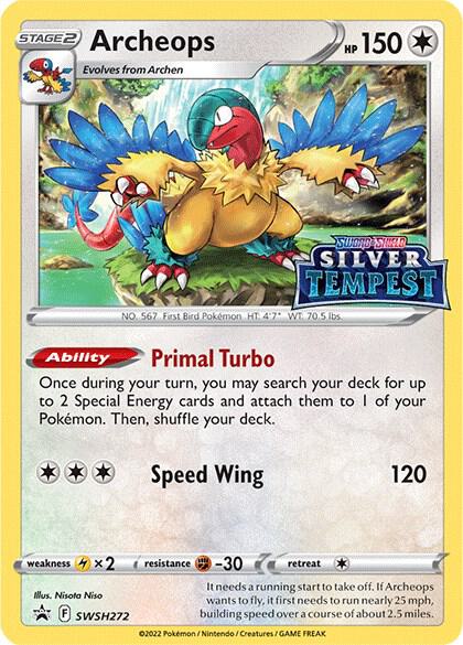 Archeops - SWSH272 (Prerelease) - SWSH272 Promo SWSH: Sword & Shield Promo Cards