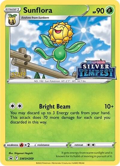 Sunflora - SWSH269 (Prerelease) [STAFF] SWSH269 Promo Sword & Shield Promo Cards Pokémon card